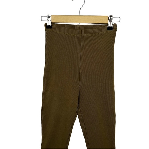 URBAN OUTFITTERS Ribbed High Waist Flare Pants - Picture 6 of 12